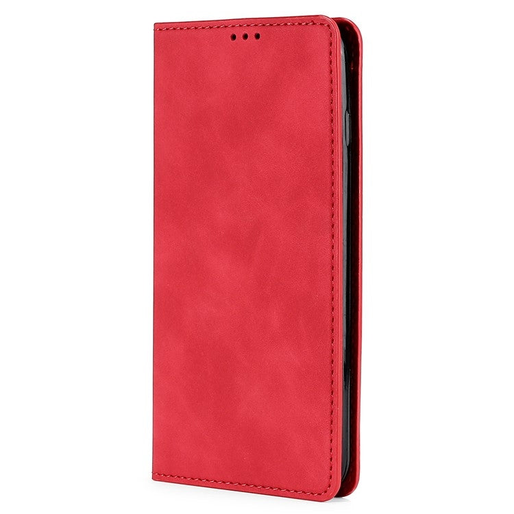 For Xiaomi 14 Skin Feel Magnetic Leather Phone Case(Red) - 14 Cases by buy2fix | Online Shopping UK | buy2fix