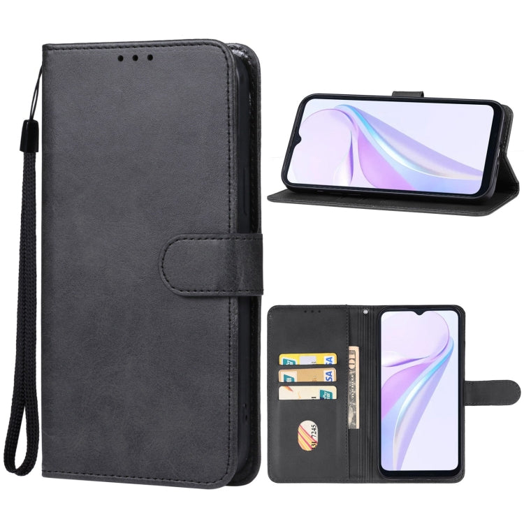 For Blackview WAVE 6C Leather Phone Case(Black) - More Brand by buy2fix | Online Shopping UK | buy2fix