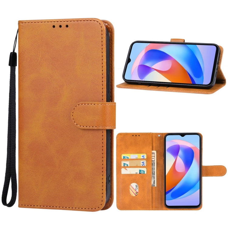 For Honor Play 40C / Honor X5 Plus Leather Phone Case(Brown) - Honor Cases by buy2fix | Online Shopping UK | buy2fix