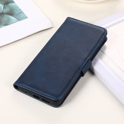 For Xiaomi Redmi K70E / POCO X6 Pro Cow Texture Leather Phone Case(Blue) - K70E Cases by buy2fix | Online Shopping UK | buy2fix