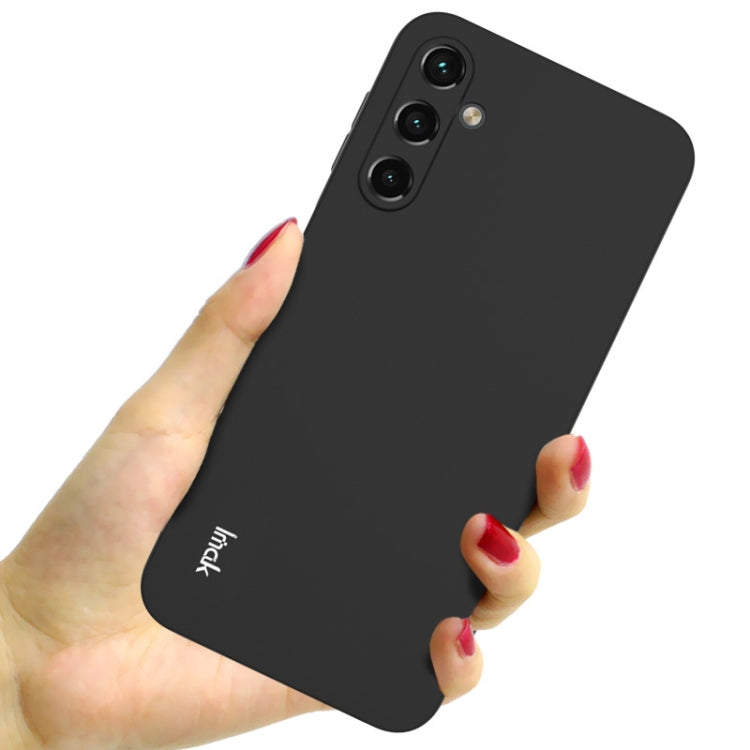 For Samsung Galaxy A24 4G IMAK UC-3 Series Shockproof Frosted TPU Phone Case(Black) - Galaxy Phone Cases by imak | Online Shopping UK | buy2fix