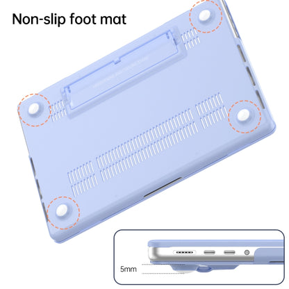 For MacBook Pro 16 inch A2141 Frosted Translucent Laptop Protective Case(Mint Green) - MacBook Pro Cases by buy2fix | Online Shopping UK | buy2fix