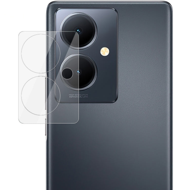 For vivo Y78+ 5G imak Integrated Rear Camera Lens Tempered Glass Film with Lens Cap - For Vivo by imak | Online Shopping UK | buy2fix