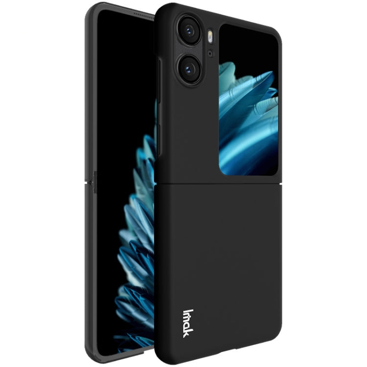 For OPPO Find N2 Flip 5G IMAK JS-2 Series Colorful PC Case(Black) - OPPO Cases by imak | Online Shopping UK | buy2fix