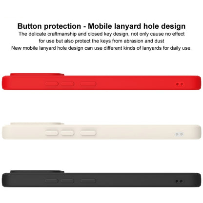 For Xiaomi Redmi K60 Ultra 5G IMAK UC-4 Series Straight Edge TPU Soft Phone Case(White) - Redmi K60 Ultra Cases by imak | Online Shopping UK | buy2fix