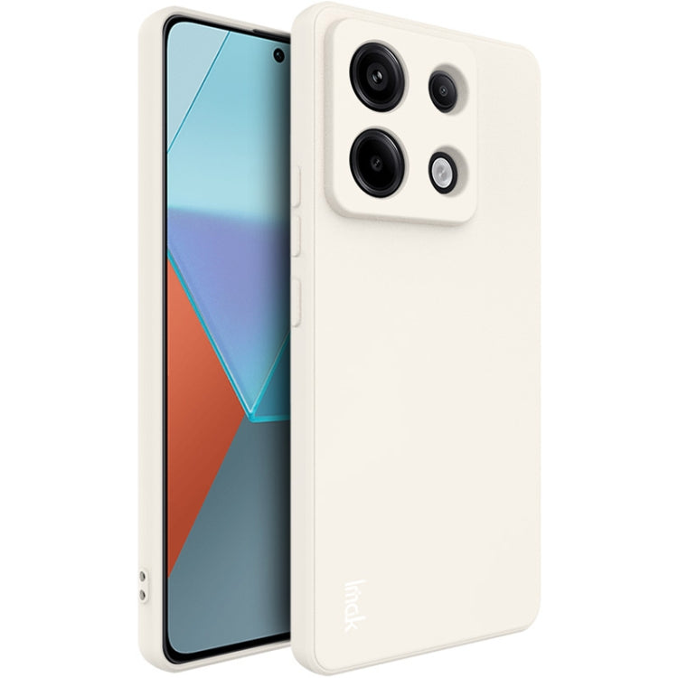 For Xiaomi Redmi Note 13 Pro 5G IMAK UC-4 Series Straight Edge TPU Soft Phone Case(White) - Note 13 Pro Cases by imak | Online Shopping UK | buy2fix