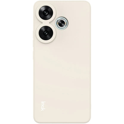 For Xiaomi Redmi Turbo 3 5G / Poco F6 5G IMAK UC-4 Series Straight Edge TPU Soft Phone Case(White) - Xiaomi Cases by imak | Online Shopping UK | buy2fix