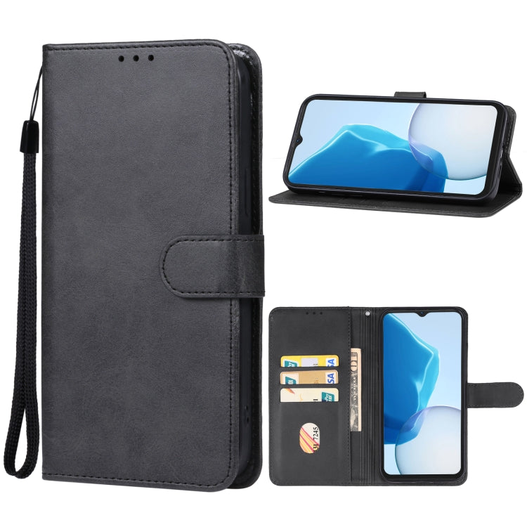 For DOOGEE N55 Leather Phone Case(Black) - Doogee Cases by buy2fix | Online Shopping UK | buy2fix