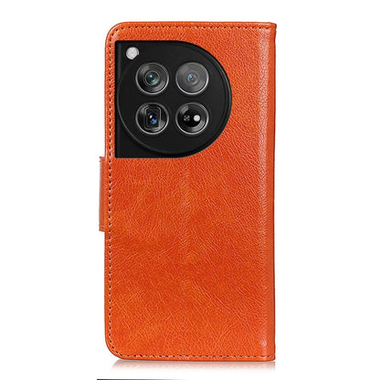 For OnePlus 12 Nappa Texture Leather Phone Case(Orange) - OnePlus Cases by buy2fix | Online Shopping UK | buy2fix