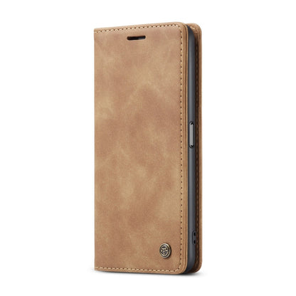 For OPPO A78 5G Global / A1X 5G CaseMe 013 Multifunctional Horizontal Flip Leather Phone Case(Brown) - OPPO Cases by CaseMe | Online Shopping UK | buy2fix