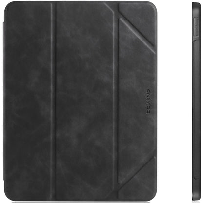 For iPad Pro 11 (2020) DG.MING See Series Horizontal Flip Leather Tablet Case ，with Holder & Pen Tray(Black) - iPad Pro 11 (2020) Cases by DG.MING | Online Shopping UK | buy2fix