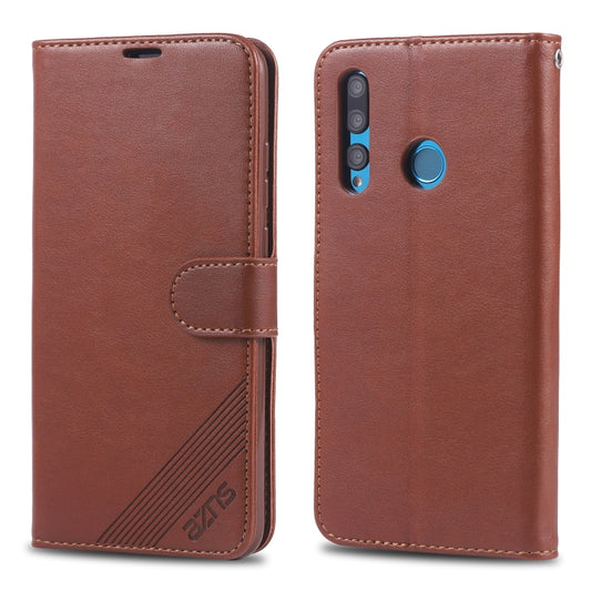 For Huawei Maimang 8 / Enjoy 9s / P Smart Plus(2019) / Honor 10i / 20i AZNS Sheepskin Texture Horizontal Flip Leather Case with Holder & Card Slots & Wallet(Brown) - Honor Cases by AZNS | Online Shopping UK | buy2fix