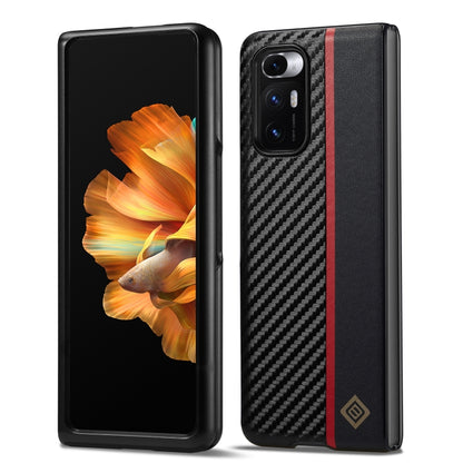 For Xiaomi Mi Mix Fold LC.IMEEKE 3 in 1 Carbon Fiber Texture Shockproof Phone Case(Black) - Xiaomi Cases by LC.IMEEKE | Online Shopping UK | buy2fix