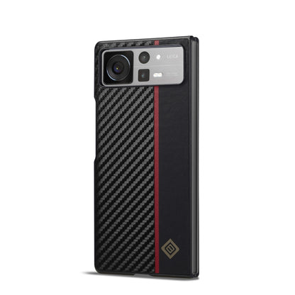 For Xiaomi Mi Mix Fold 2 LC.IMEEKE 3 in 1 Carbon Fiber Texture Shockproof Phone Case(Black) - Xiaomi Cases by LC.IMEEKE | Online Shopping UK | buy2fix