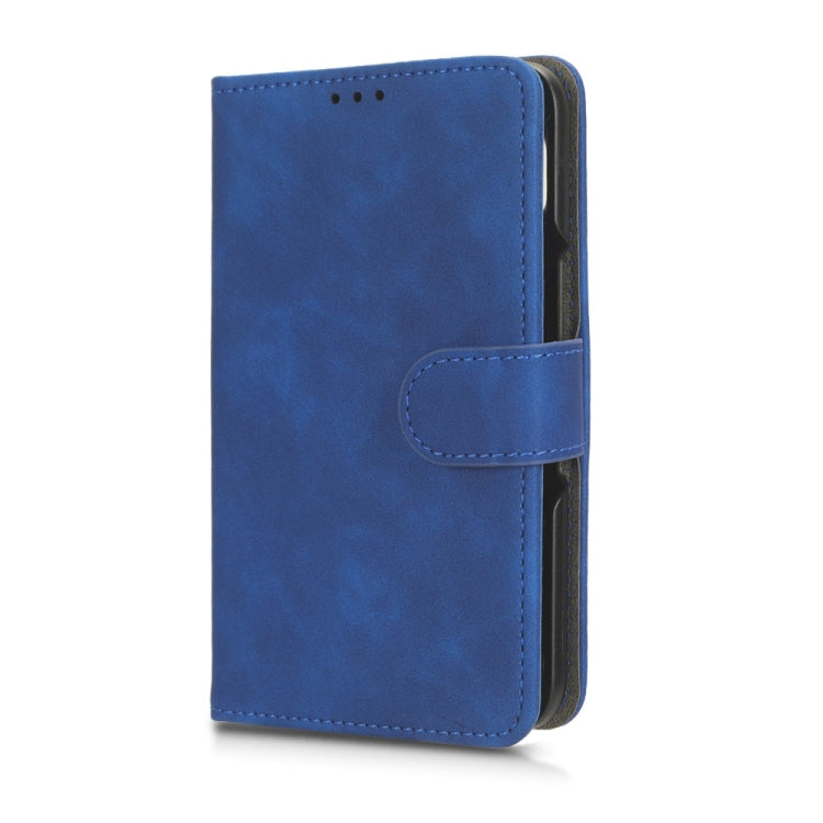 For Google Pixel Fold Skin Feel Magnetic Flip Leather Phone Case(Blue) - Google Cases by buy2fix | Online Shopping UK | buy2fix