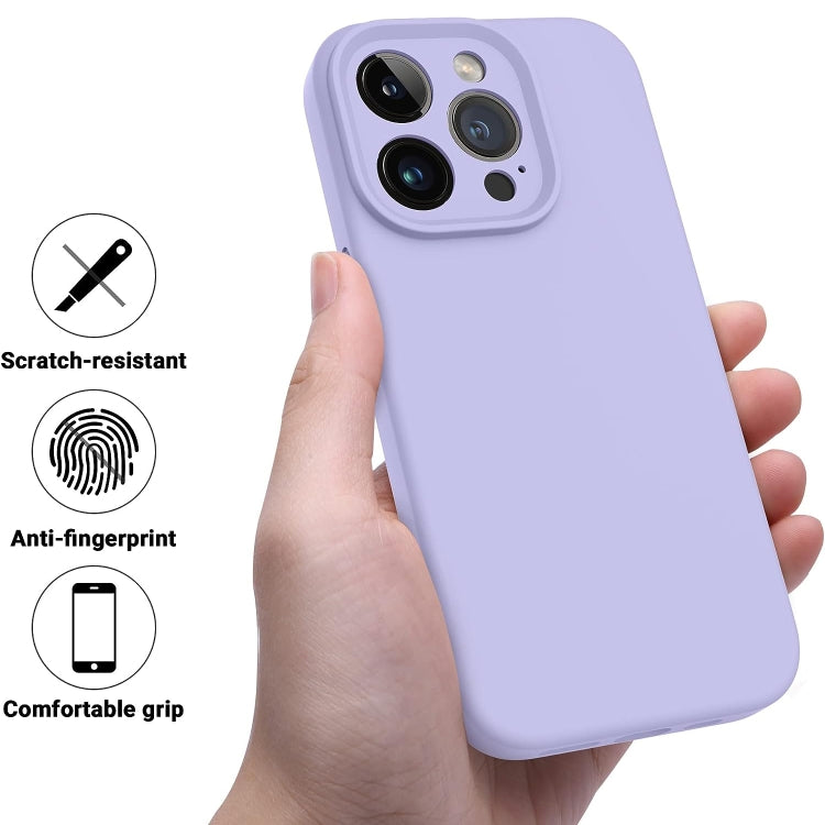 For iPhone 15 LK MagSafe Magnetic Silicone Phone Case(Purple) - iPhone 15 Cases by buy2fix | Online Shopping UK | buy2fix