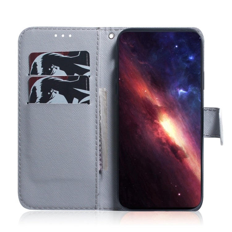 For OnePlus 13 Coloured Drawing Flip Leather Phone Case(Tiger) - OnePlus Cases by buy2fix | Online Shopping UK | buy2fix