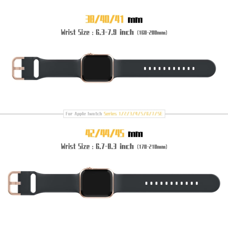 For Apple Watch Ultra 49mm Pin Buckle Silicone Watch Band(Dark Grey) - Watch Bands by buy2fix | Online Shopping UK | buy2fix