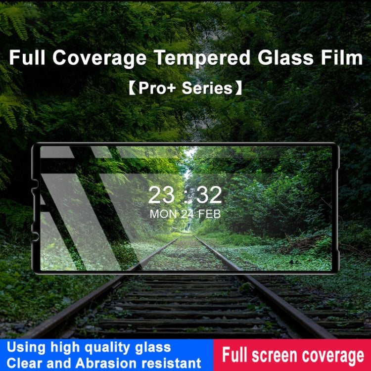 For Sony Xperia 5 V imak 9H Surface Hardness Full Screen Tempered Glass Film Pro+ Series - Sony Tempered Glass by imak | Online Shopping UK | buy2fix