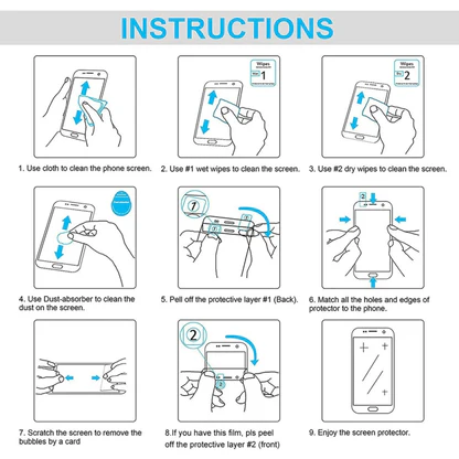 For DOOGEE N55 Pro 10pcs 0.26mm 9H 2.5D Tempered Glass Film - For Doogee by buy2fix | Online Shopping UK | buy2fix