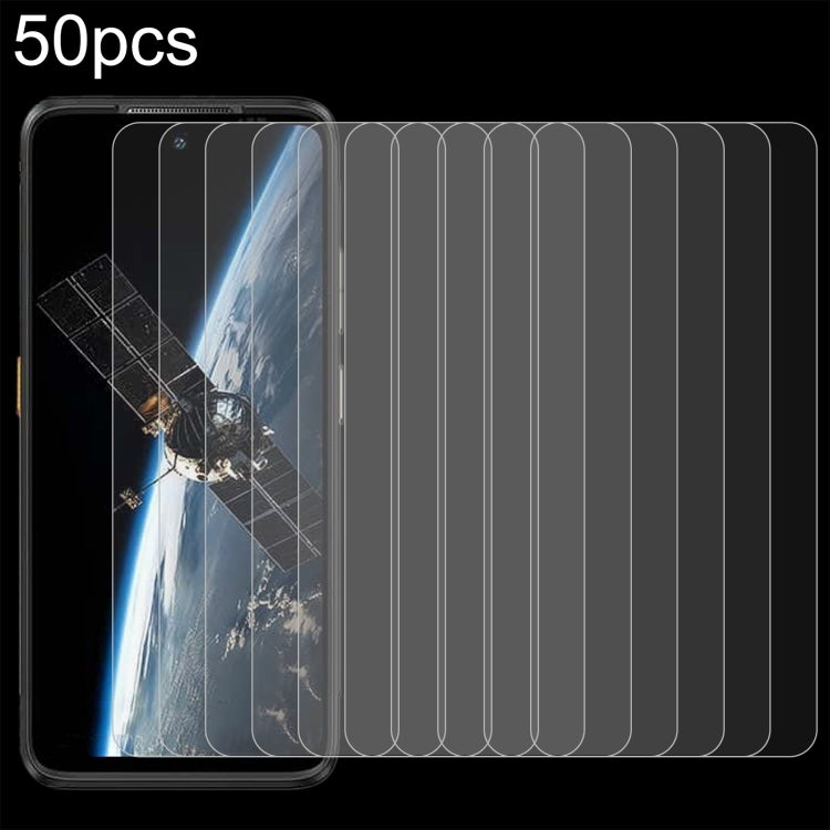For Ulefone Armor 23 Ultra 50pcs 0.26mm 9H 2.5D Tempered Glass Film - Ulefone Tempered Glass by buy2fix | Online Shopping UK | buy2fix