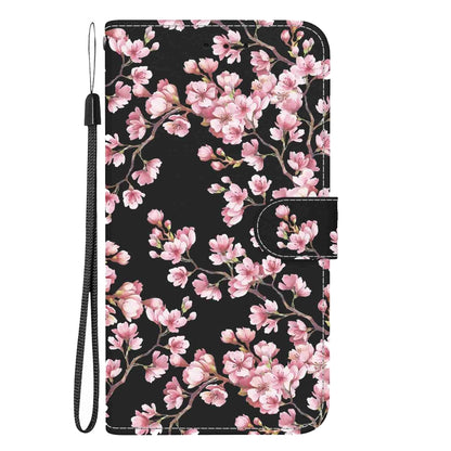 For Xiaomi 13 Lite / Civi 2 Crystal Texture Colored Drawing Leather Phone Case(Plum Bossom) - 13 Lite Cases by buy2fix | Online Shopping UK | buy2fix