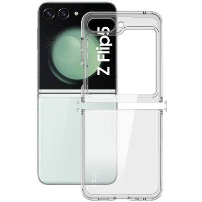 For Samsung Galaxy Z Flip5 5G imak UX-6 series All-inclusive Shockproof Airbag TPU Invisible Phone Case(Transparent) - Galaxy Z Flip5 Cases by imak | Online Shopping UK | buy2fix