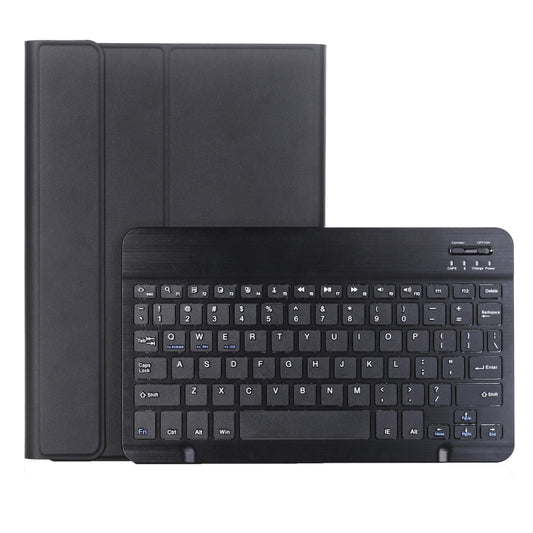 For Samsung Galaxy Tab A9+ X210/X215/X215 A09B Candy Color TPU Bluetooth Keyboard Leather Tablet Case with Pen Holder(Black) - Samsung Keyboard by buy2fix | Online Shopping UK | buy2fix