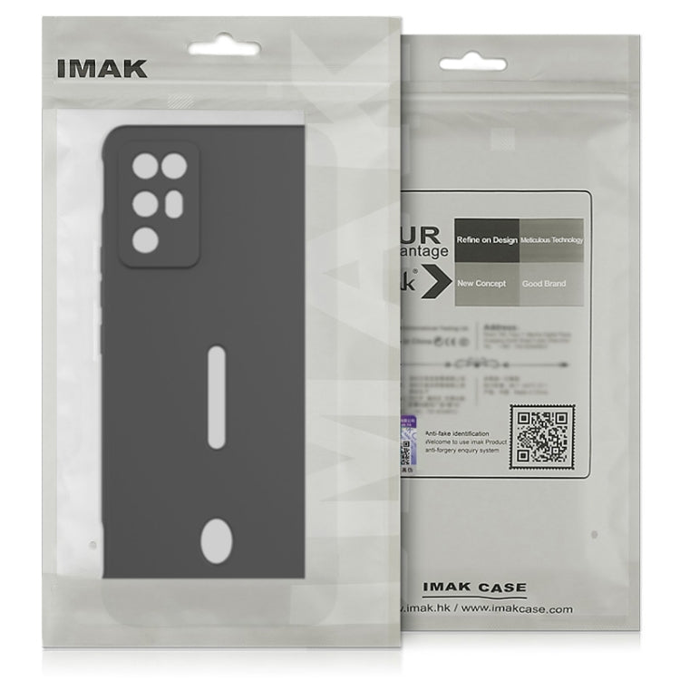 For Xiaomi 14 5G imak UC-4 Series Straight Edge TPU Phone Case(White) - 14 Cases by imak | Online Shopping UK | buy2fix