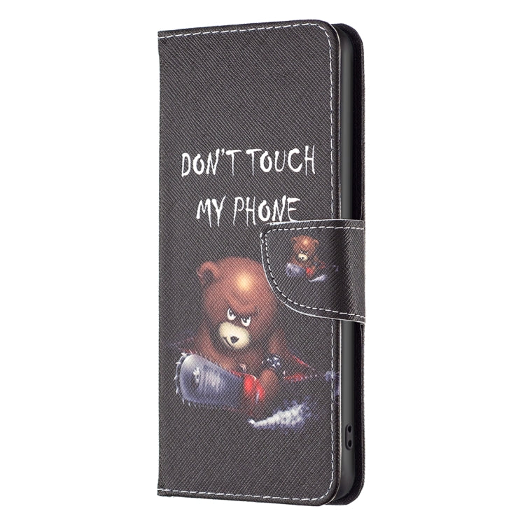 For OnePlus 12 5G Drawing Pattern Leather Phone Case(Bear) - OnePlus Cases by buy2fix | Online Shopping UK | buy2fix