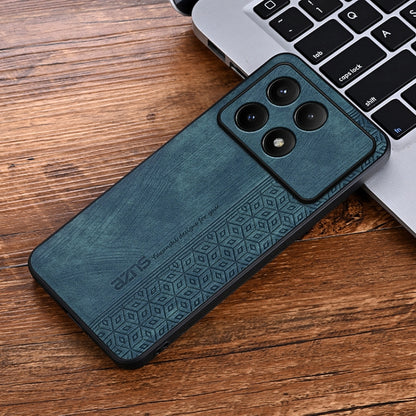 For Xiaomi Redmi K70 AZNS 3D Embossed Skin Feel Phone Case(Dark Green) - K70 Cases by AZNS | Online Shopping UK | buy2fix