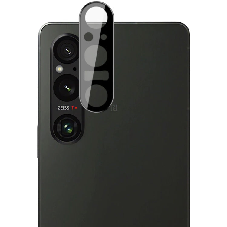 For Sony Xperia 1 V IMAK Rear Camera Lens Glass Film Black Version - Other by imak | Online Shopping UK | buy2fix