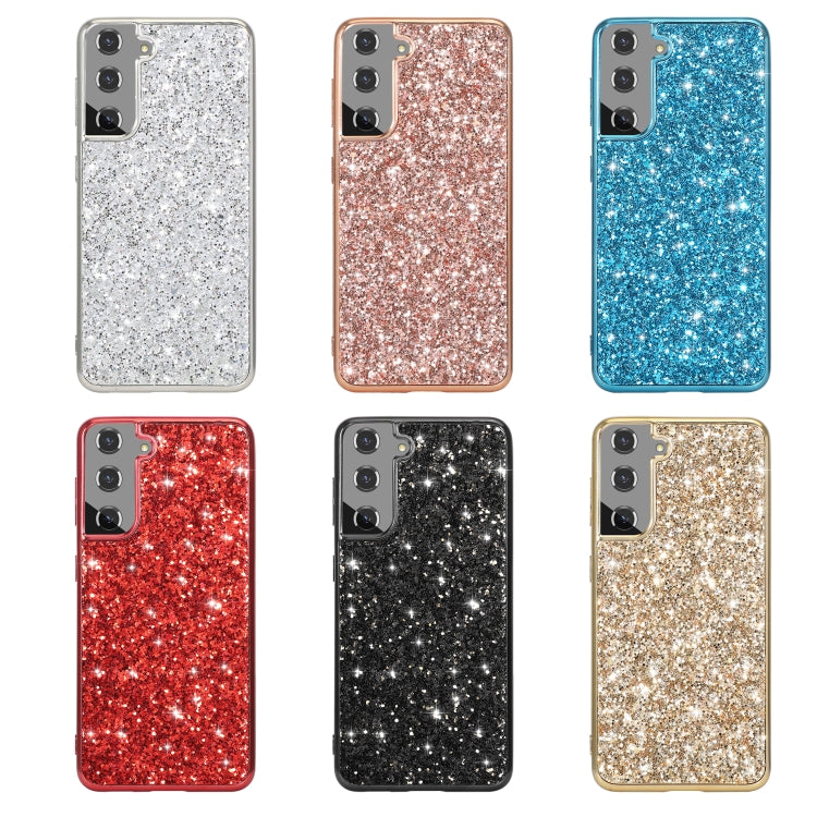 For Samsung Galaxy S24 5G Glitter Powder TPU Phone Case(Gold) - Galaxy S24 5G Cases by buy2fix | Online Shopping UK | buy2fix