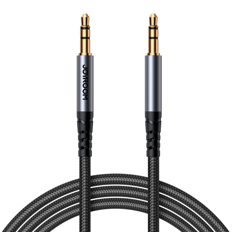 JOYROOM SY-A08 Transsion Series 3.5mm to 3.5mm AUX Audio Adapter Cable, Length: 1.2m(Black) - Video & Audio Cable by JOYROOM | Online Shopping UK | buy2fix