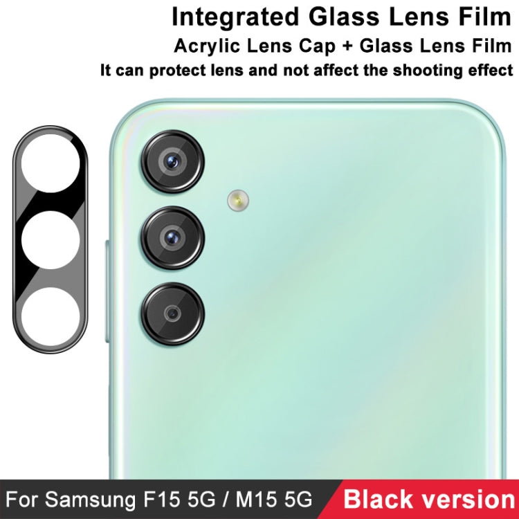 For Samsung Galaxy F15 5G / M15 5G imak High Definition Integrated Glass Lens Film Black Version - For Samsung by imak | Online Shopping UK | buy2fix