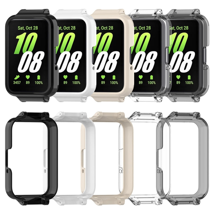 For Samsung Galaxy Fit 3 12mm Half Coverage Hollowed PC Watch Protective Case(Starlight) - Watch Cases by buy2fix | Online Shopping UK | buy2fix