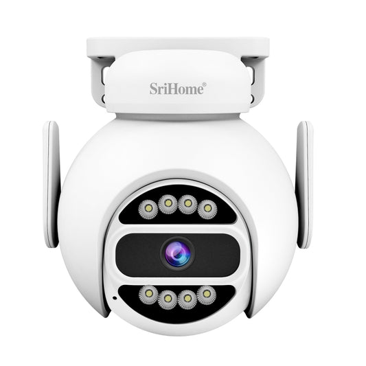 SriHome SH047 4MP IP66 Waterproof Motion Detection Night Vision WiFi HD Camera(AU Plug) - Wireless Camera by SriHome | Online Shopping UK | buy2fix