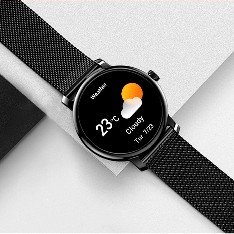 LEMFO LF35 1.43 inch AMOLED Round Screen Silicone Strap Smart Watch Supports Blood Oxygen Detection(Black) - Smart Watches by LEMFO | Online Shopping UK | buy2fix