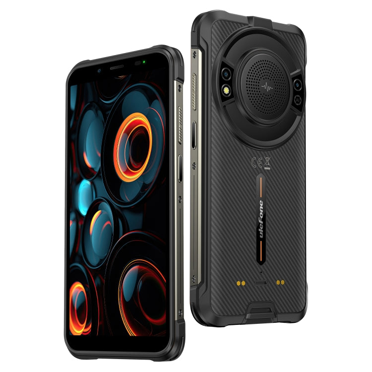 Ulefone Power Armor 16S Rugged Phone, 8GB+128GB, 9600mAh Battery, Side Fingerprint, 5.93 inch Android 13 Unisoc T616 Octa Core up to 2.0GHz, Network: 4G, NFC, OTG(Black) - Ulefone by Ulefone | Online Shopping UK | buy2fix