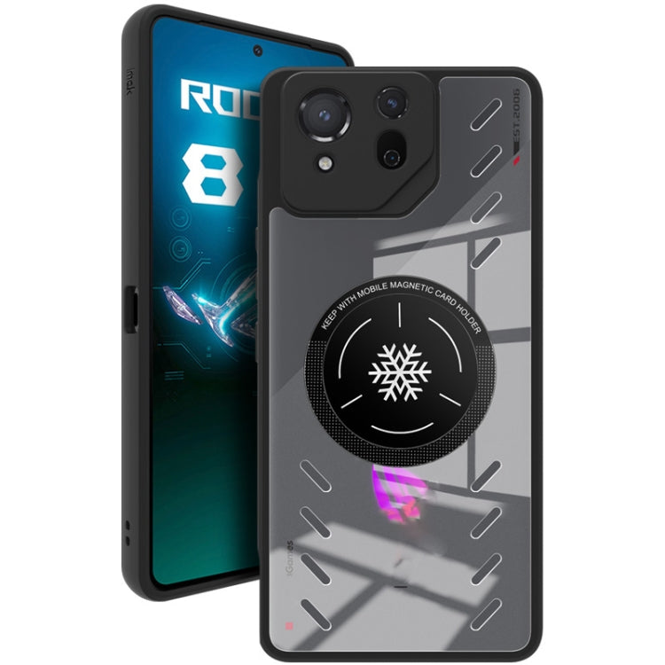 For Asus ROG Phone 8 / 8 Pro imak UX-9A Series Four-corner Airbag Shockproof Heat Dissipation Phone Case - ASUS Cases by imak | Online Shopping UK | buy2fix