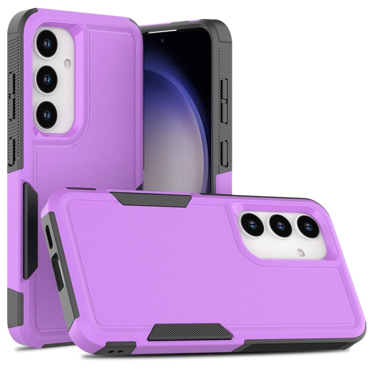 For Samsung Galaxy S24 5G 2 in 1 PC + TPU Phone Case(Purple) - Galaxy S24 5G Cases by buy2fix | Online Shopping UK | buy2fix