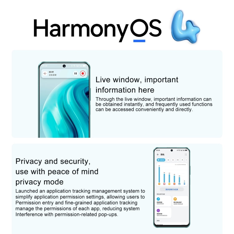 Hi Enjoy 70 Pro 5G, 8GB+256GB, Side Fingerprint Identification, 6.7 inch HarmonyOS 4.0 Dimensity 700 Octa Core 2.2GHz, Network: 5G, OTG, Not Support Google Play(White) - Huawei Mate & P by Huawei | Online Shopping UK | buy2fix