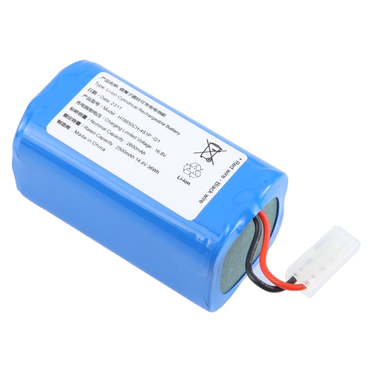 For Xiaomi MiJIA Puppy R30 R35 2500mAh Sweeper Battery Replacement - Others by buy2fix | Online Shopping UK | buy2fix