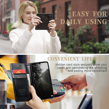 For Xiaomi Redmi 13C CaseMe 003 Crazy Horse Texture Flip Leather Phone Case(Black) - 13C Cases by CaseMe | Online Shopping UK | buy2fix