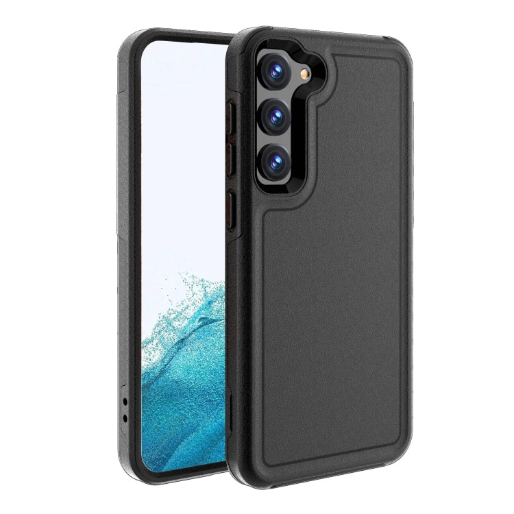 For Samsung Galaxy S23+ 5G RedPepper Armor PC Hybrid TPU Phone Case(Black) - Galaxy S23+ 5G Cases by RedPepper | Online Shopping UK | buy2fix