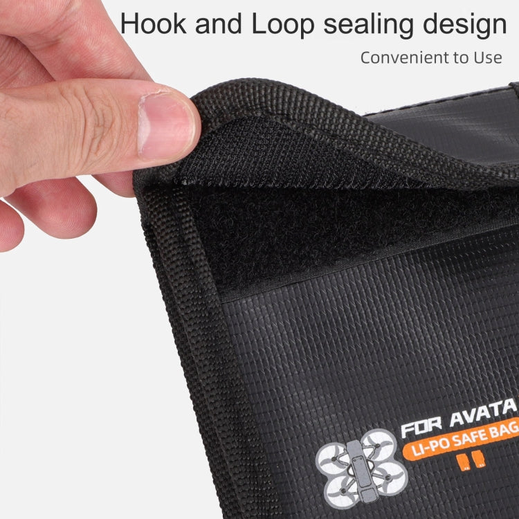 For DJI Avata 2 Sunnylife Battery Explosion-proof Safe Bag Protective Li-Po Safe Bag(For 2pcs Batteries) -  by Sunnylife | Online Shopping UK | buy2fix