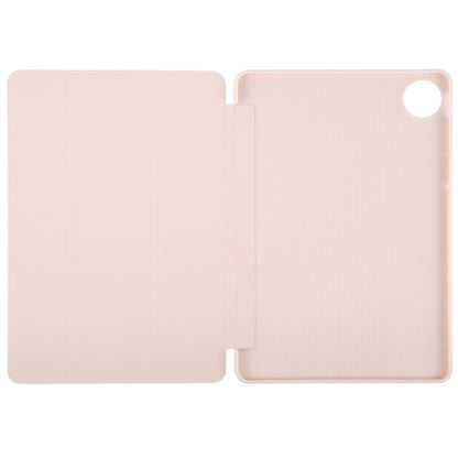 For Huawei MatePad Pro 11 2022/2024 Tri-fold Silicone Leather Tablet Case(Pink) - Huawei by buy2fix | Online Shopping UK | buy2fix