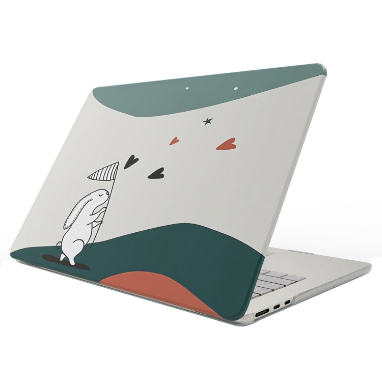 For MacBook Pro 15.4 A1286 UV Printed Pattern Laptop Frosted Protective Case(DDC-114) - MacBook Pro Cases by buy2fix | Online Shopping UK | buy2fix