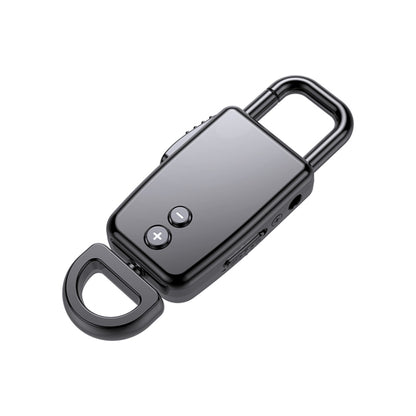 JNN S20 Zinc Alloy Keychain Voice Recorder, Memory:32GB(Black) - Other Style by JNN | Online Shopping UK | buy2fix