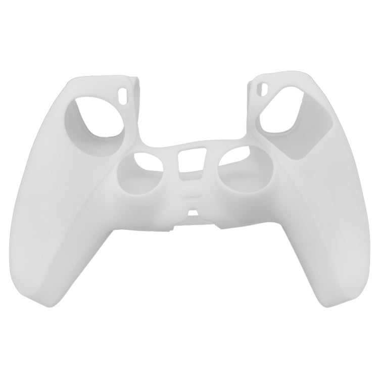 For Sony PS5 Silicone Gamepad Protective Case(White) - Cases by buy2fix | Online Shopping UK | buy2fix